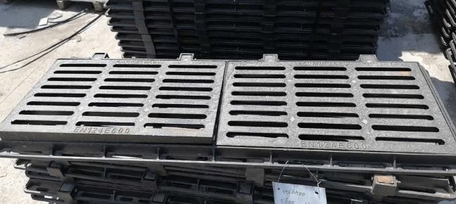 张掖球墨铸铁连体双篦展示